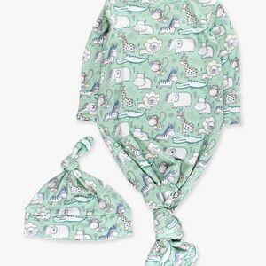 Rugged Butts Knotted Gown and Hat Set